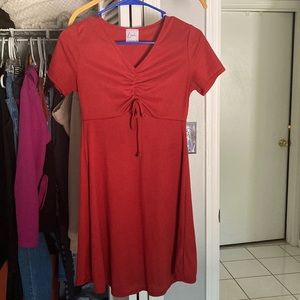 Burnt orange dress size medium